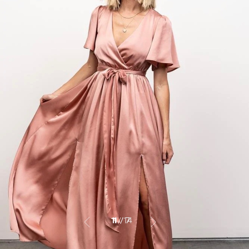 Baltic Born Sicily Satin Maxi Dress
